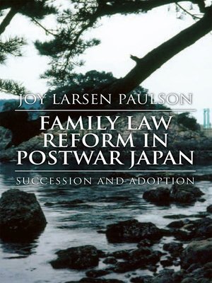 cover image of Family Law Reform in Postwar Japan